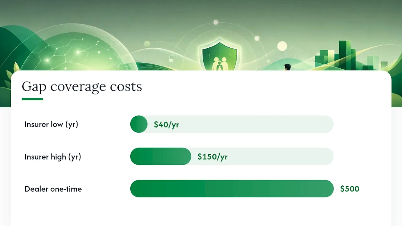 Costs and Where to Buy Gap Coverage — overview diagram